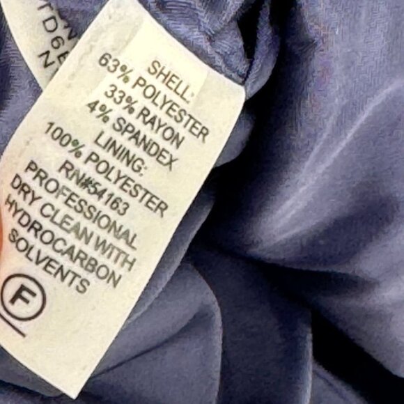 Tommy Hilfiger Women's Sleeveless Sheath Dress Navy White Stripe Size 12 - Picture 3 of 10